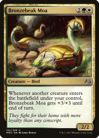 Bronzebeak Moa [Modern Masters 2017] | Exor Games New Glasgow