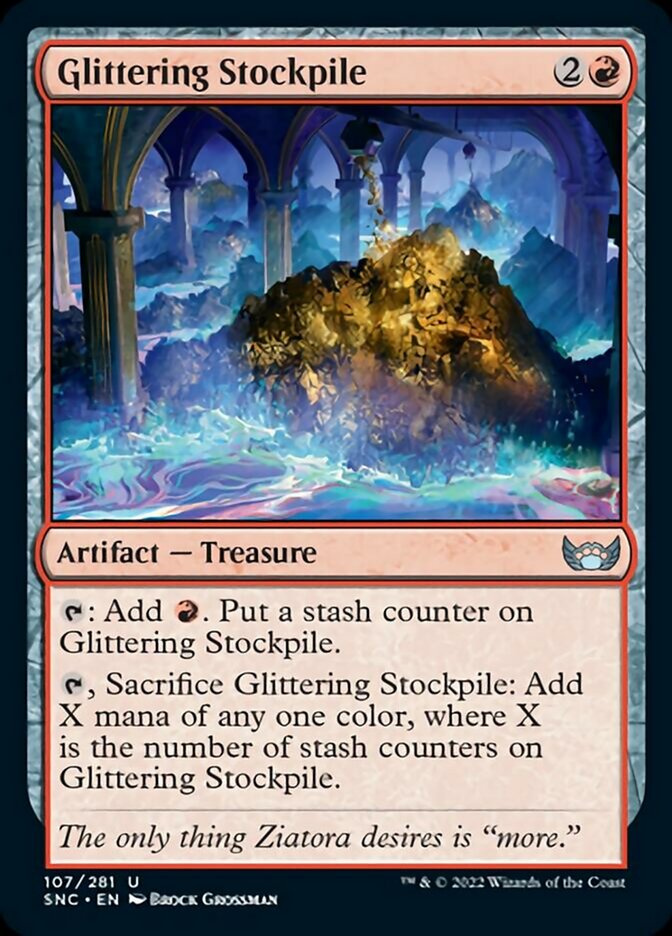 Glittering Stockpile [Streets of New Capenna] | Exor Games New Glasgow