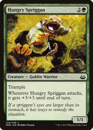 Hungry Spriggan [Modern Masters 2017] | Exor Games New Glasgow