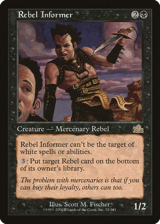 Rebel Informer [Prophecy] | Exor Games New Glasgow