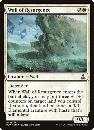 Wall of Resurgence [Oath of the Gatewatch] | Exor Games New Glasgow