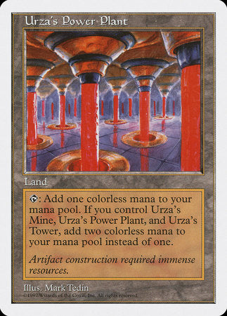 Urza's Power Plant [Fifth Edition] | Exor Games New Glasgow