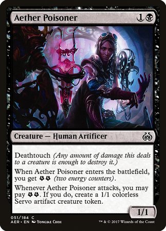 Aether Poisoner [Aether Revolt] | Exor Games New Glasgow