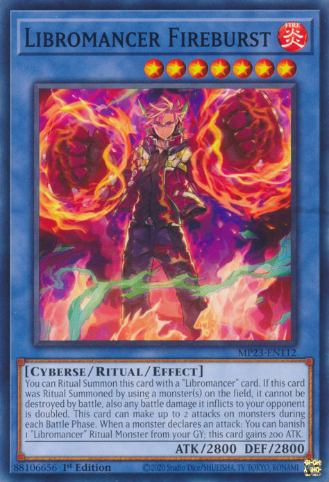 Libromancer Fireburst [MP23-EN112] Rare | Exor Games New Glasgow