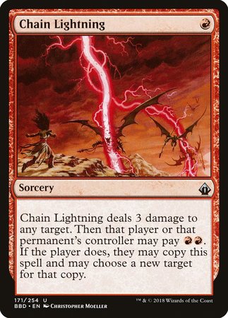 Chain Lightning [Battlebond] | Exor Games New Glasgow