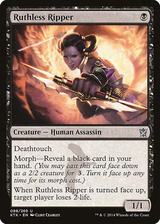 Ruthless Ripper [Khans of Tarkir] | Exor Games New Glasgow