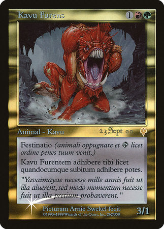 Raging Kavu (Latin) [Prerelease Events] | Exor Games New Glasgow