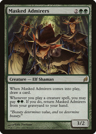 Masked Admirers [Lorwyn] | Exor Games New Glasgow