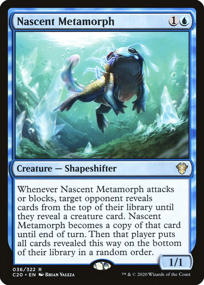 Nascent Metamorph [Commander 2020] | Exor Games New Glasgow