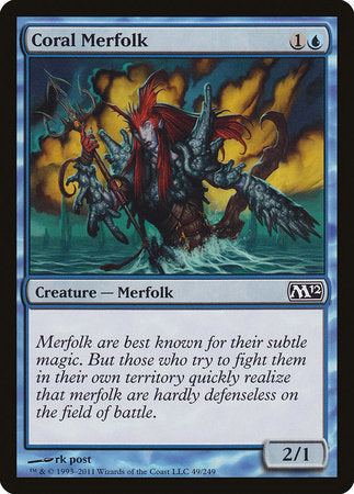 Coral Merfolk [Magic 2012] | Exor Games New Glasgow
