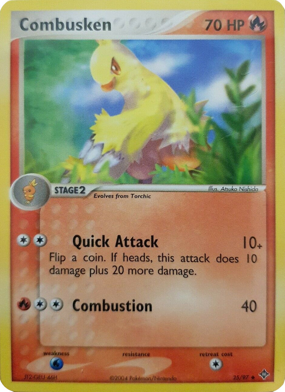 Combusken (25/97) [EX: Battle Stadium] | Exor Games New Glasgow