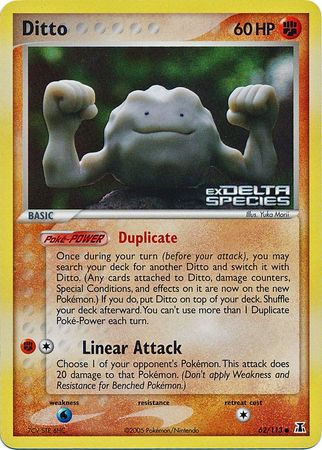 Ditto (62/113) (Stamped) [EX: Delta Species] | Exor Games New Glasgow