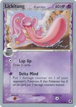 Lickitung (19/101) (Delta Species) (Legendary Ascent - Tom Roos) [World Championships 2007] | Exor Games New Glasgow