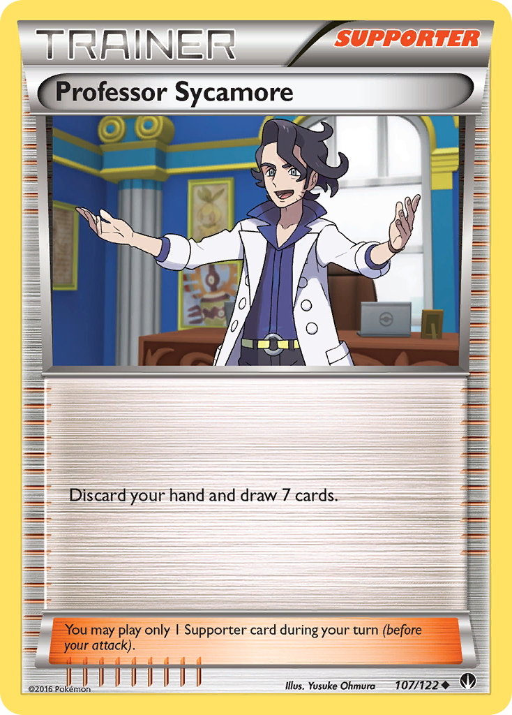 Professor Sycamore (107/122) [XY: BREAKpoint] | Exor Games New Glasgow