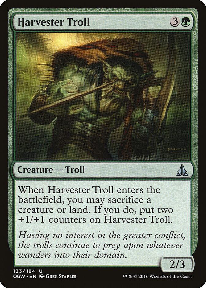 Harvester Troll [Oath of the Gatewatch] | Exor Games New Glasgow