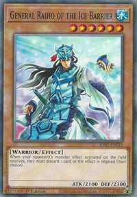 General Raiho of the Ice Barrier [SDFC-EN015] Common | Exor Games New Glasgow