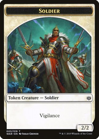 Soldier Token [War of the Spark Tokens] | Exor Games New Glasgow