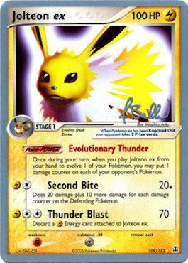 Jolteon ex (109/113) (Eeveelutions - Jimmy Ballard) [World Championships 2006] | Exor Games New Glasgow