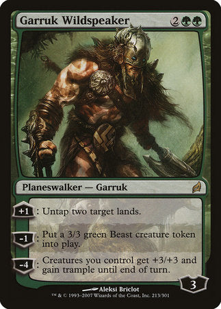 Garruk Wildspeaker [Lorwyn] | Exor Games New Glasgow