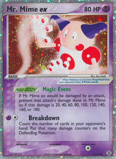 Mr. Mime ex (111/112) [EX: FireRed & LeafGreen] | Exor Games New Glasgow