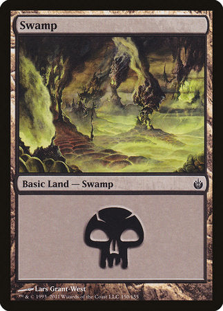 Swamp (150) [Mirrodin Besieged] | Exor Games New Glasgow