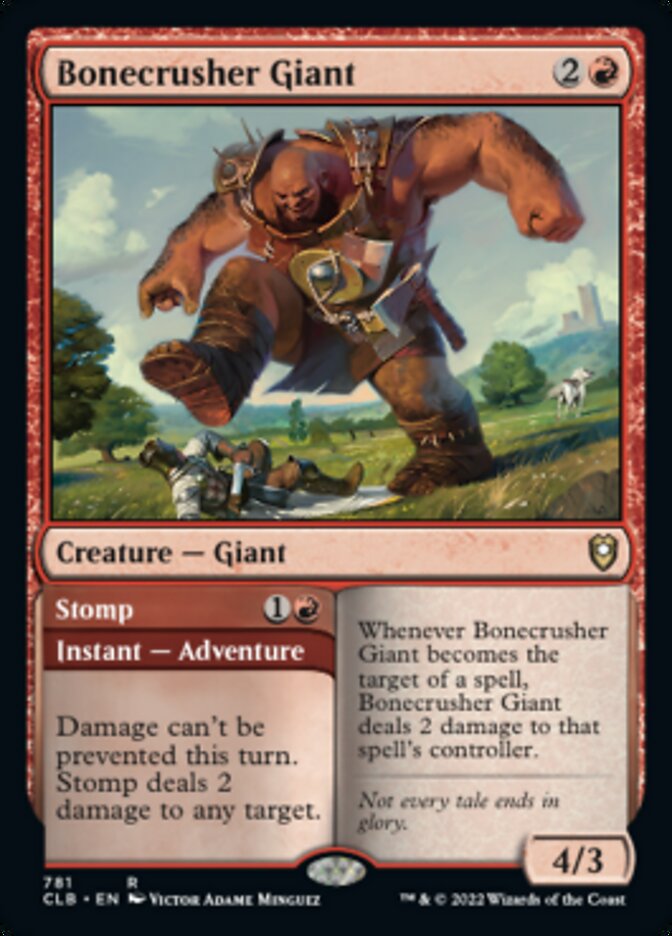 Bonecrusher Giant // Stomp [Commander Legends: Battle for Baldur's Gate] | Exor Games New Glasgow