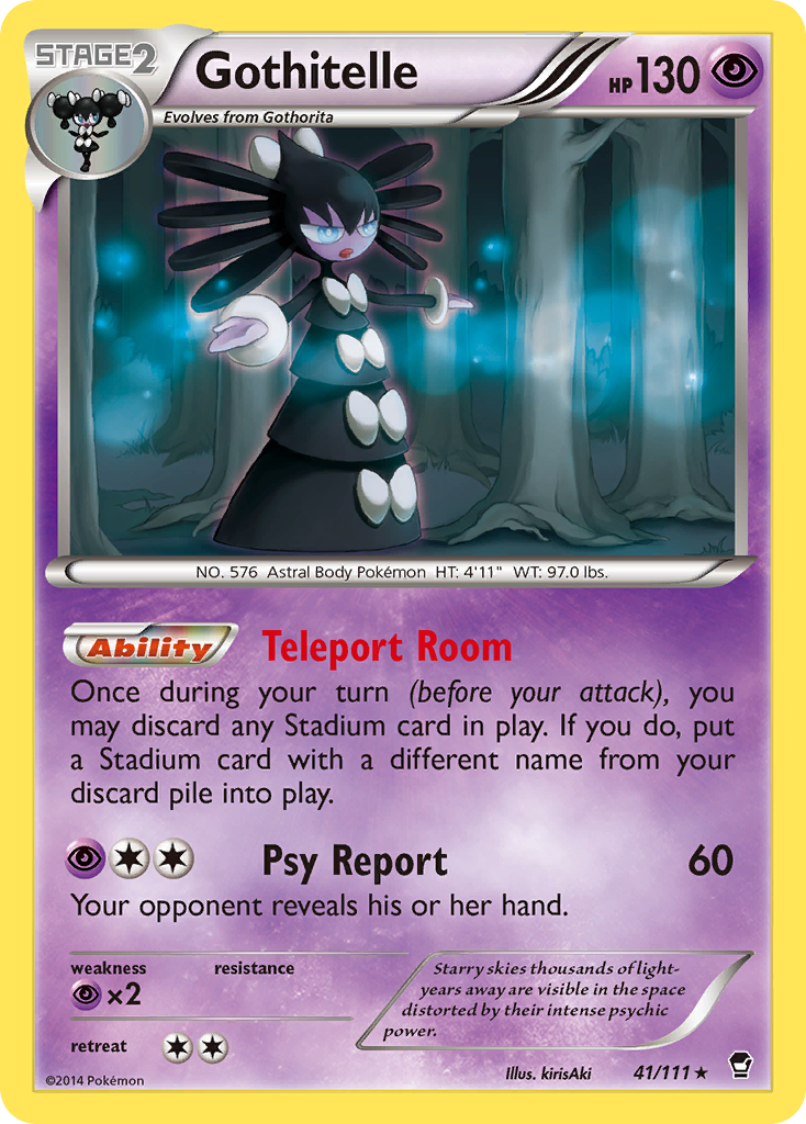 Gothitelle (41/111) [XY: Furious Fists] | Exor Games New Glasgow