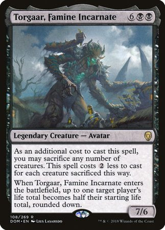 Torgaar, Famine Incarnate [Dominaria] | Exor Games New Glasgow