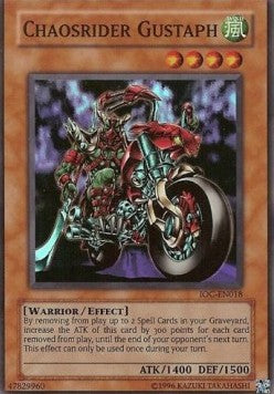 Chaosrider Gustaph [IOC-EN018] Super Rare | Exor Games New Glasgow