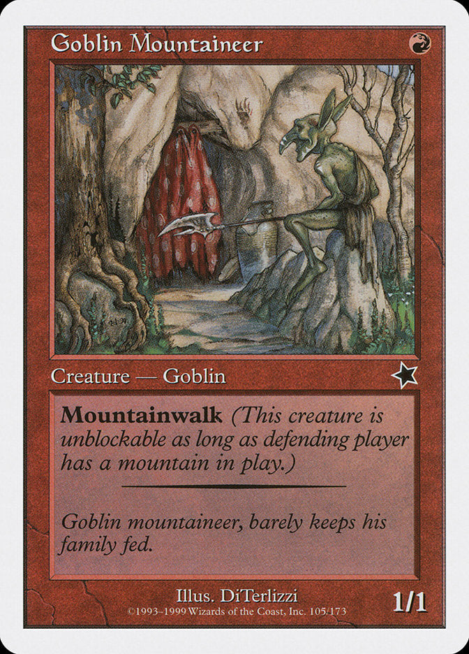 Goblin Mountaineer [Starter 1999] | Exor Games New Glasgow