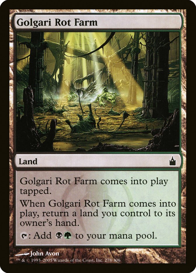 Golgari Rot Farm [Ravnica: City of Guilds] | Exor Games New Glasgow