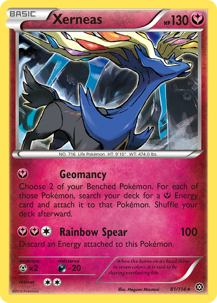 Xerneas (81/114) [XY: Steam Siege] | Exor Games New Glasgow