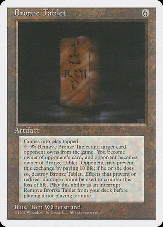 Bronze Tablet [Fourth Edition] | Exor Games New Glasgow