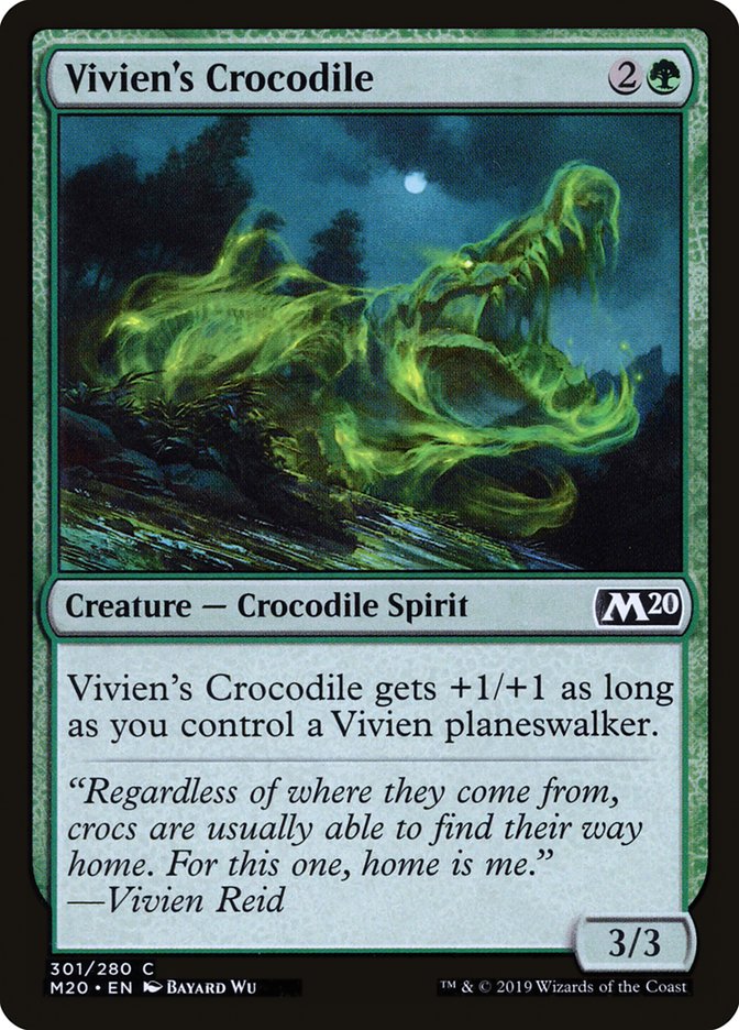 Vivien's Crocodile [Core Set 2020] | Exor Games New Glasgow