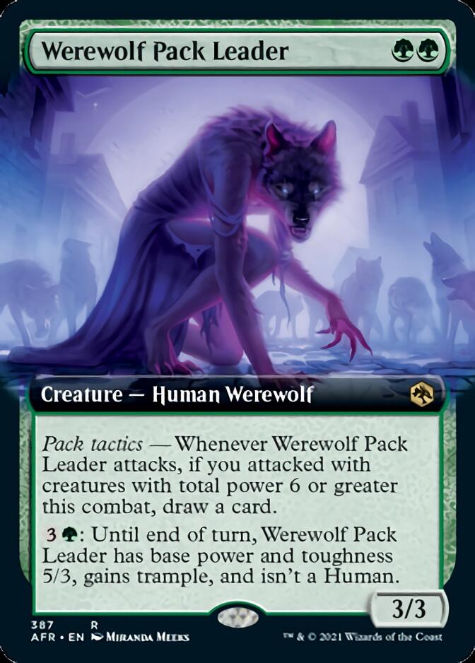 Werewolf Pack Leader (Extended) [Dungeons & Dragons: Adventures in the Forgotten Realms] | Exor Games New Glasgow