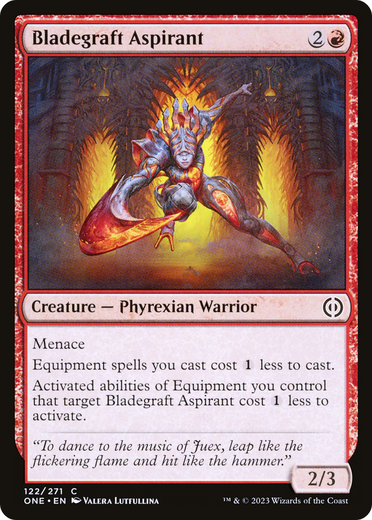 Bladegraft Aspirant [Phyrexia: All Will Be One] | Exor Games New Glasgow