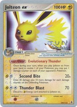 Jolteon ex (109/113) (Flyvees - Jun Hasebe) [World Championships 2007] | Exor Games New Glasgow