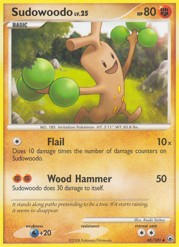 Sudowoodo (48/100) [Diamond & Pearl: Majestic Dawn] | Exor Games New Glasgow