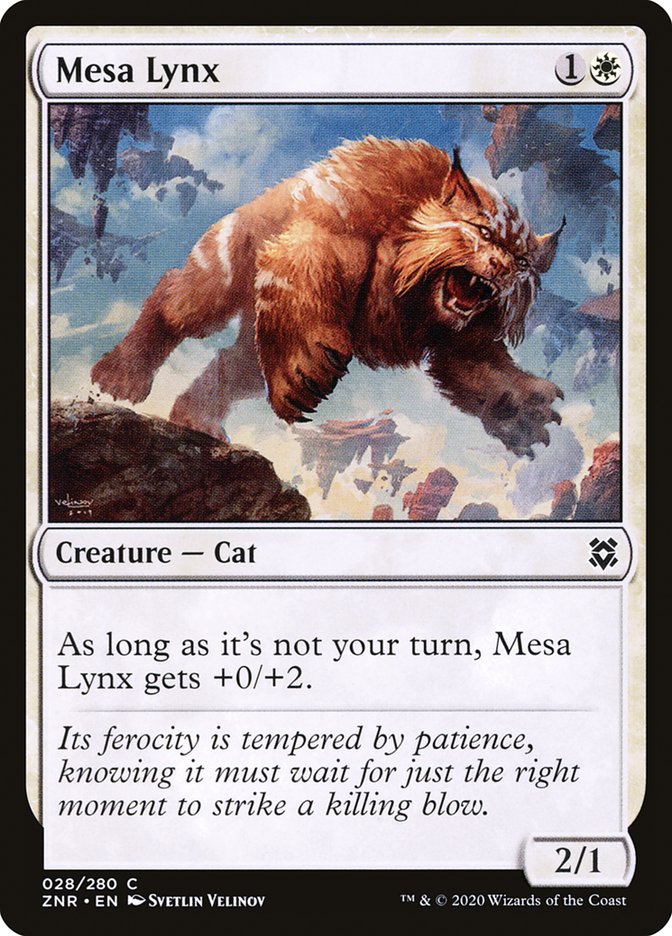 Mesa Lynx [Zendikar Rising] | Exor Games New Glasgow