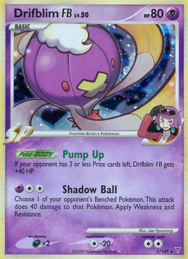 Drifblim FB (3/147) [Platinum: Supreme Victors] | Exor Games New Glasgow