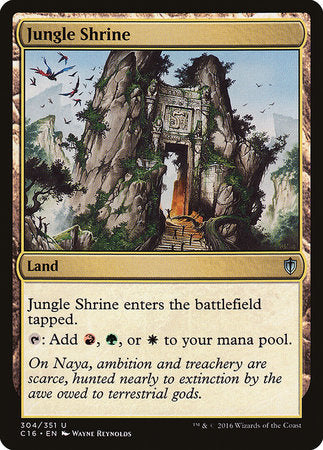 Jungle Shrine [Commander 2016] | Exor Games New Glasgow