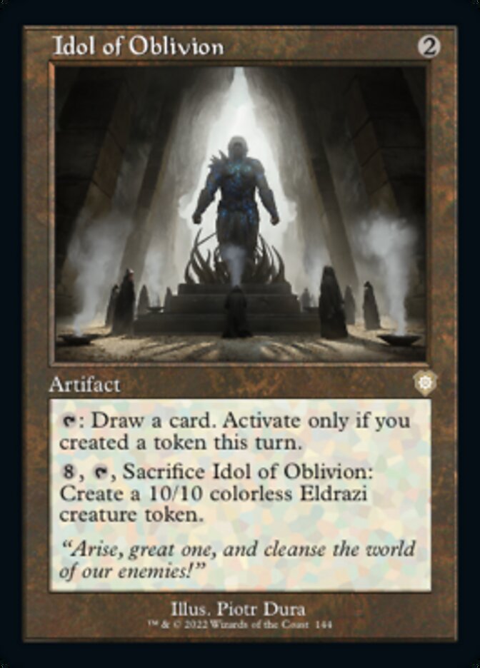 Idol of Oblivion (Retro) [The Brothers' War Commander] | Exor Games New Glasgow