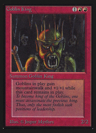 Goblin King (IE) [Intl. Collectors’ Edition] | Exor Games New Glasgow