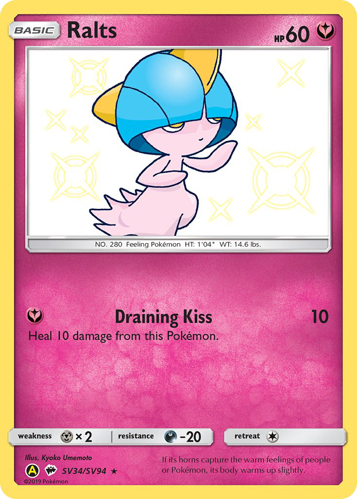 Ralts (SV34/SV94) [Sun & Moon: Hidden Fates - Shiny Vault] | Exor Games New Glasgow