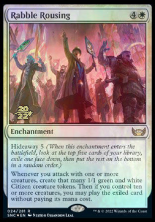 Rabble Rousing [Streets of New Capenna Prerelease Promos] | Exor Games New Glasgow