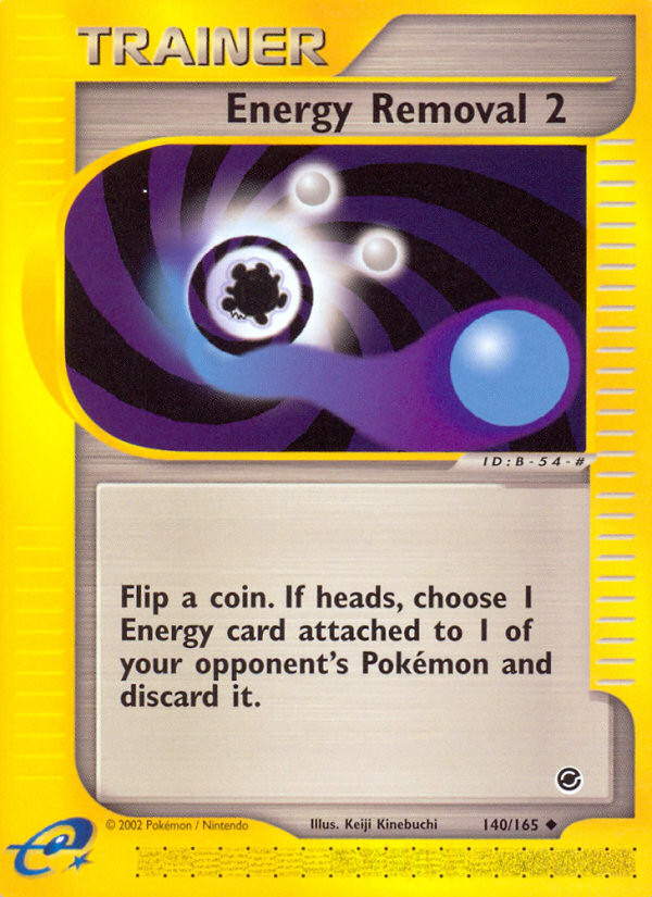 Energy Removal 2 (140/165) [Expedition: Base Set] | Exor Games New Glasgow