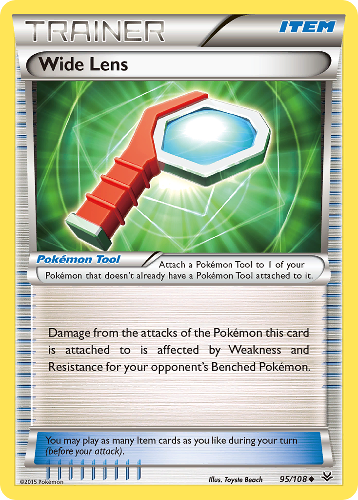 Wide Lens (95/108) [XY: Roaring Skies] | Exor Games New Glasgow