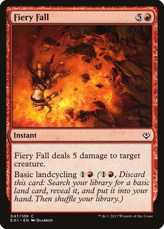 Fiery Fall [Archenemy: Nicol Bolas] | Exor Games New Glasgow