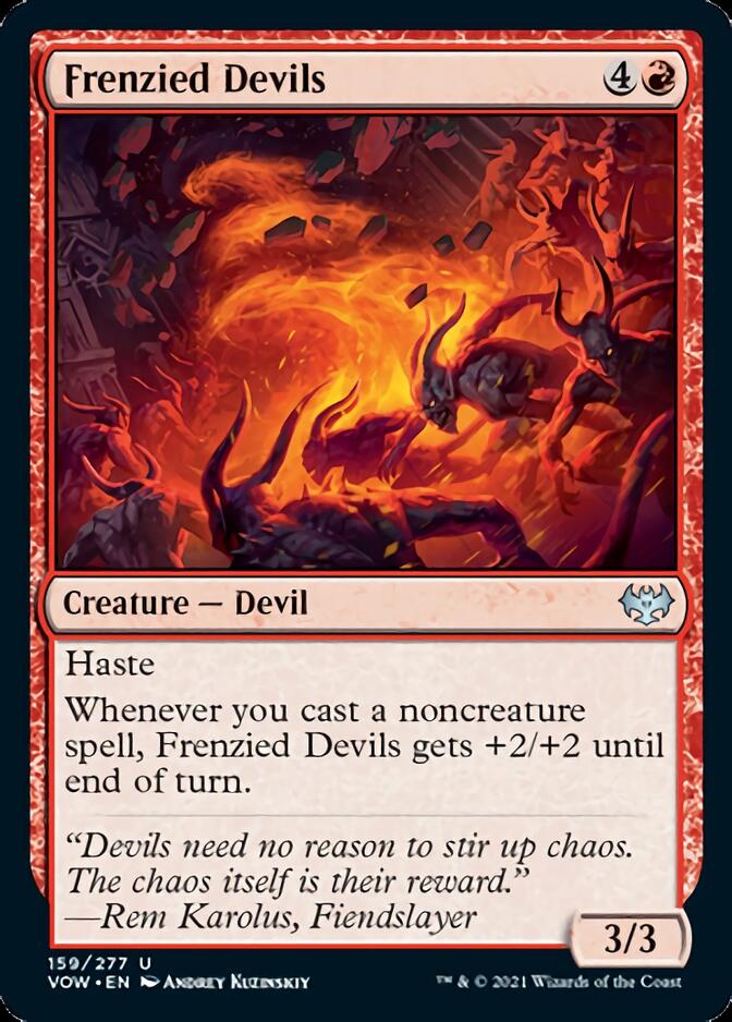 Frenzied Devils [Innistrad: Crimson Vow] | Exor Games New Glasgow