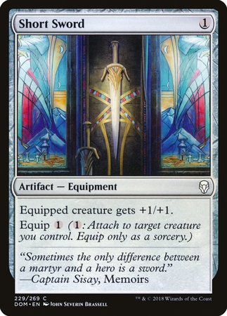 Short Sword [Dominaria] | Exor Games New Glasgow